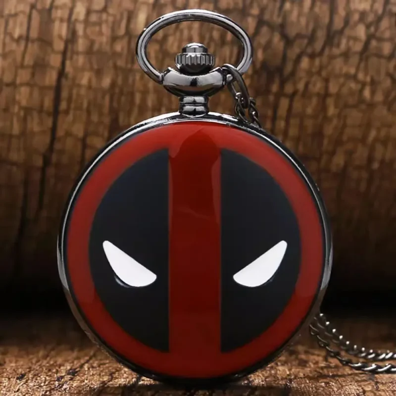 Deadpool Pocket Watch Necklace - Image 8
