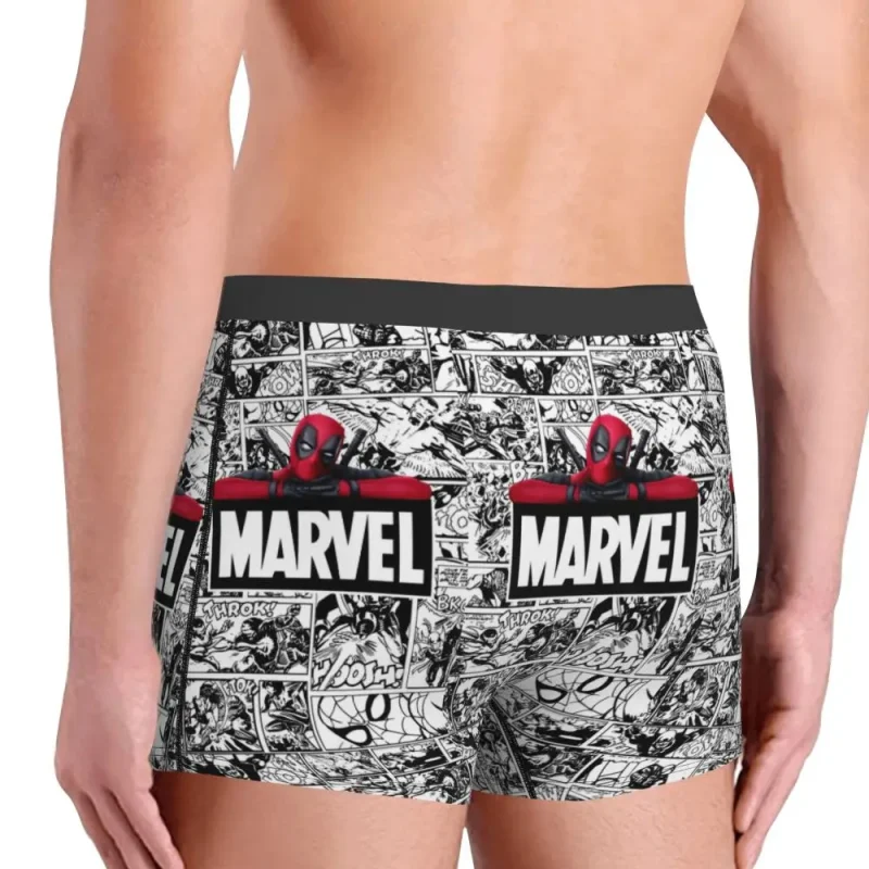 Deadpool Comic Strip Boxer Shorts - Maximum Comfort - Image 5