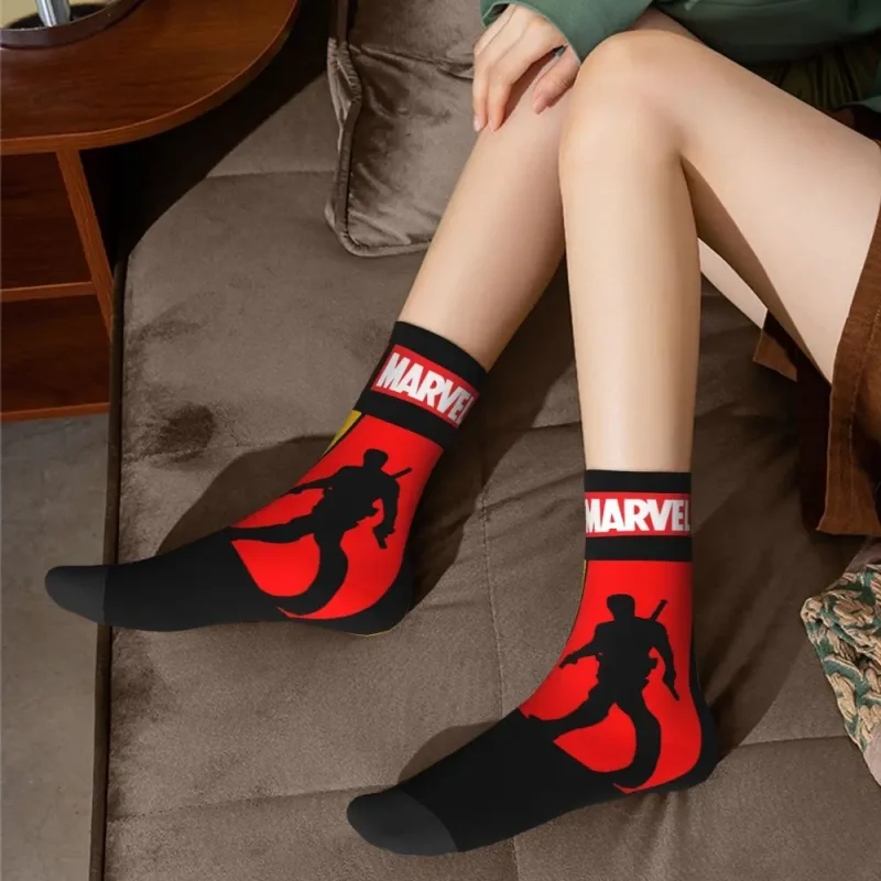 Marvel Silhouettes Deadpool & Wolverine Socks - Image 2