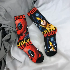 Deadpool & Wolverine Socks