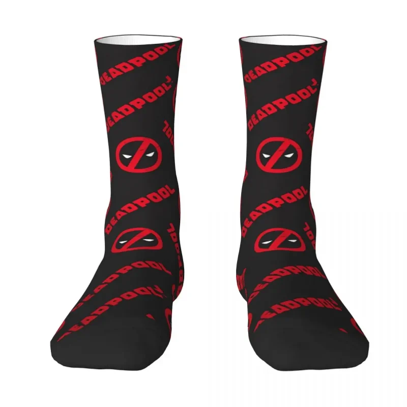 Deadpool Logo Pattern Socks - Iconic Merc Footwear - Image 2