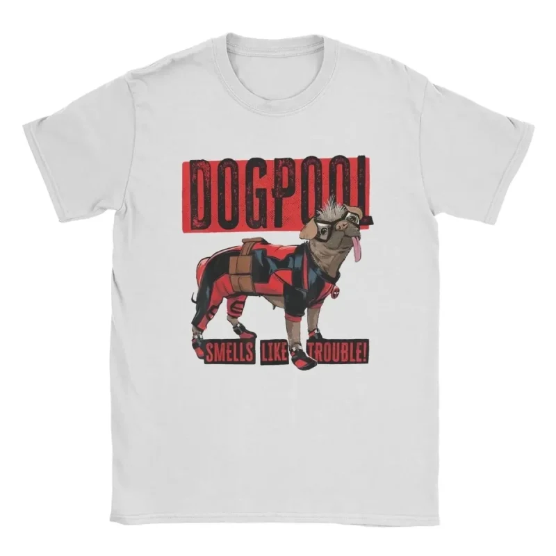 Dogpool "Smells Like Trouble!" T-shirt - Image 11