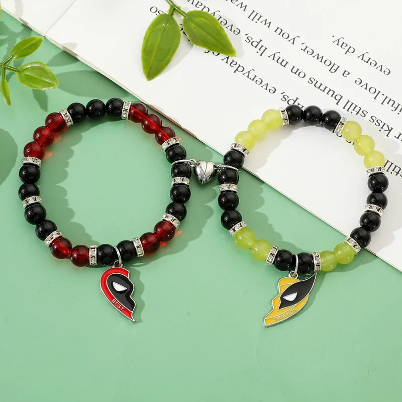 Deadpool & Wolverine Magnetic Friendship Bracelets - Image 2