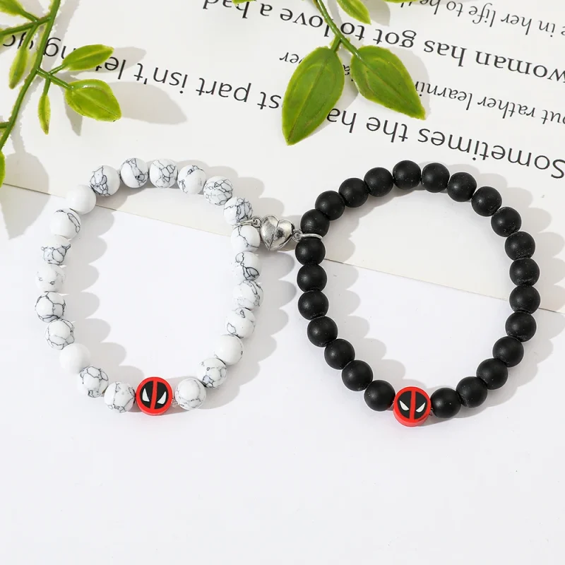 Deadpool Magnetic Couple Bracelets