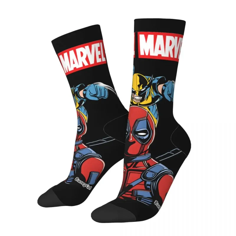 Marvel Deadpool & Wolverine Socks - Team-Up Footwear - Image 4