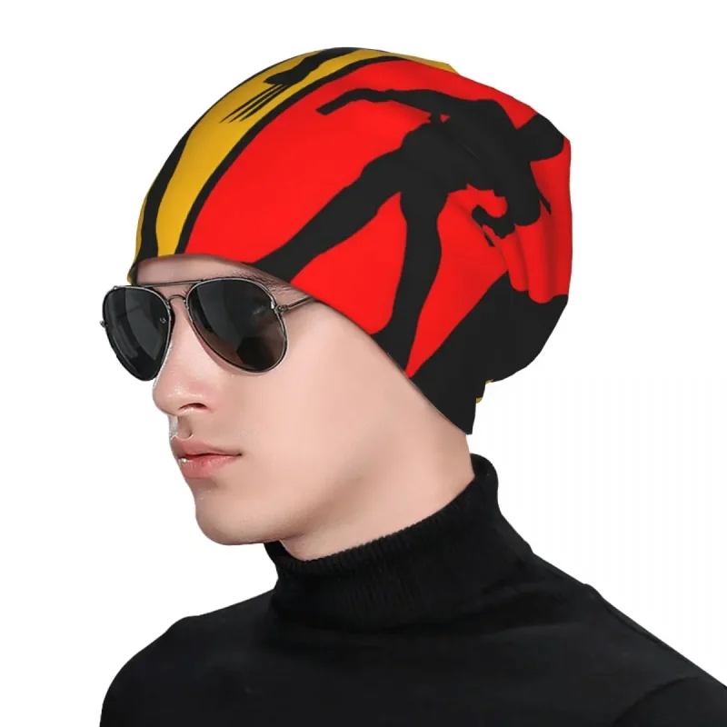 Deadpool & Wolverine "Silhouette Stripes" Beanie - Image 3