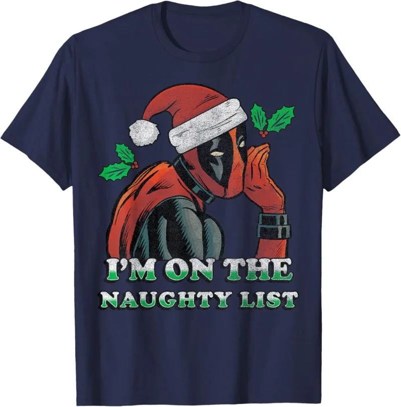 Celebrate Christmas with Deadpool’s T shirt - Image 2