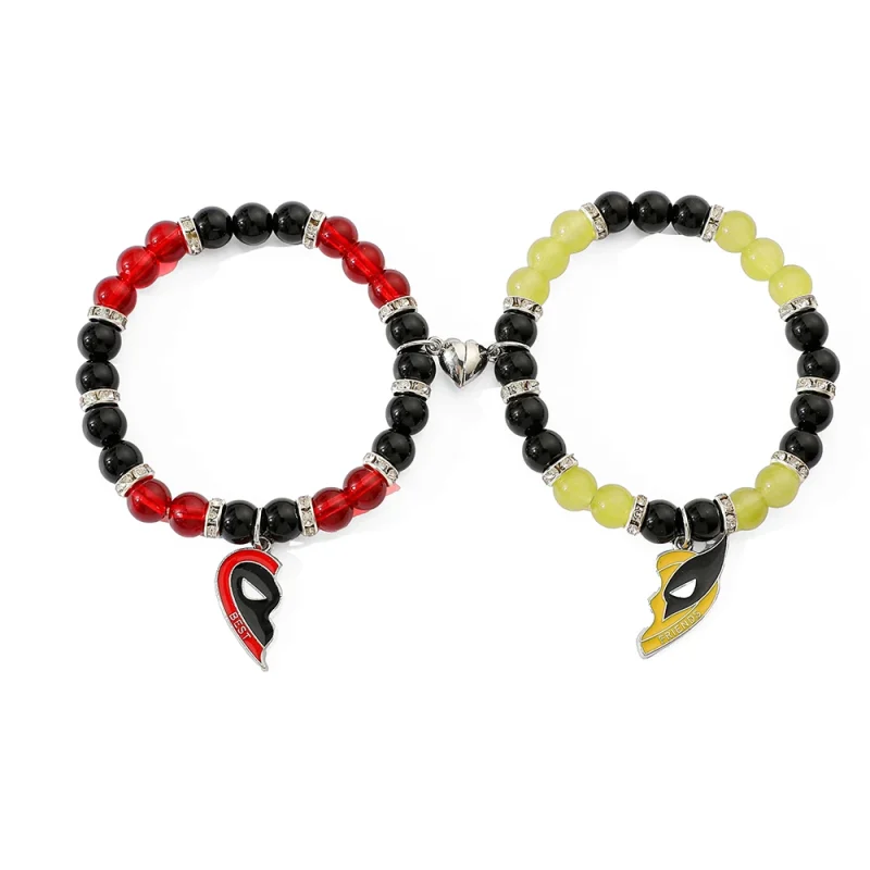 Deadpool & Wolverine Magnetic Friendship Bracelets - Image 7