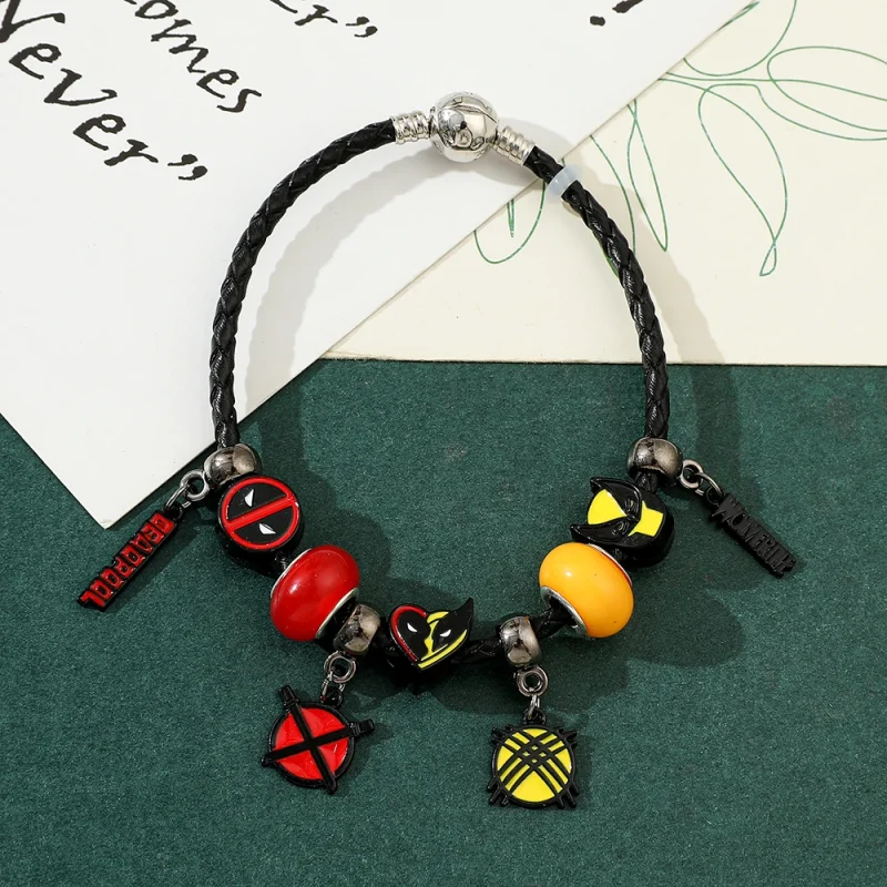 Deadpool & Wolverine Charm Bracelet - A Heroic Mashup - Image 5