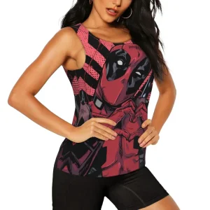 Deadpool Close-Up Tank Top