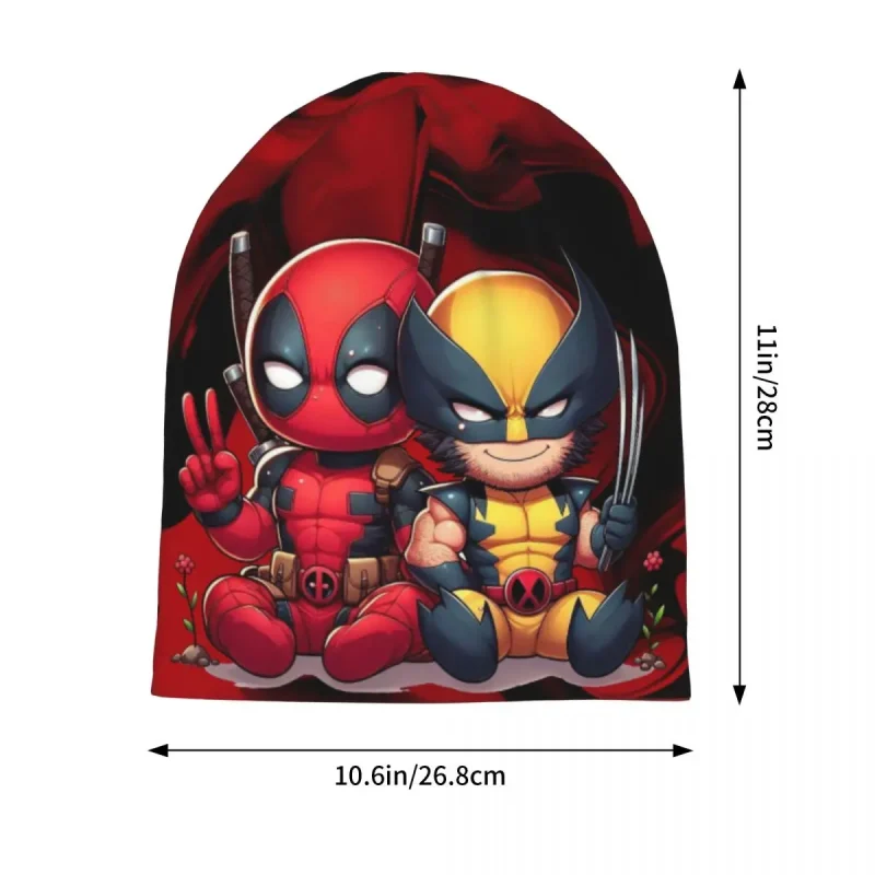 Deadpool & Wolverine "Chibi Team-Up" Beanie - Image 3