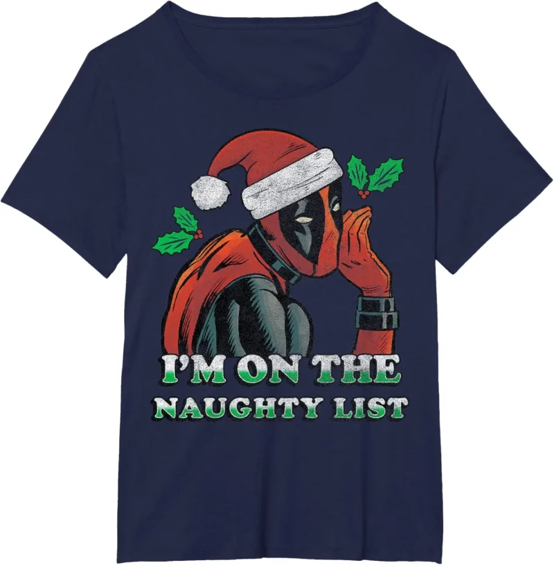 Celebrate Christmas with Deadpool’s T shirt - Image 6