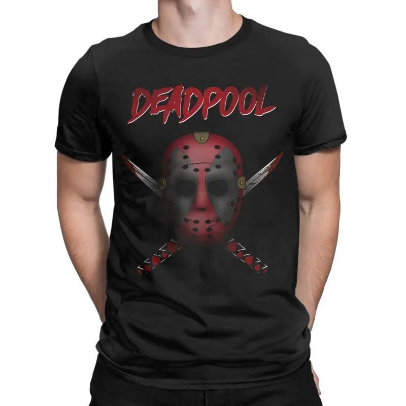 Deadpool Meets Horror: Terrifyingly Stylish Mashup T-Shirt - Image 2