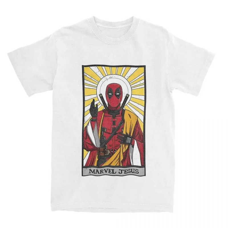 Marvel Jesus Deadpool T-shirt - Image 11