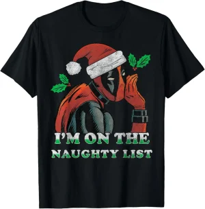 Celebrate Christmas with Deadpool’s T shirt