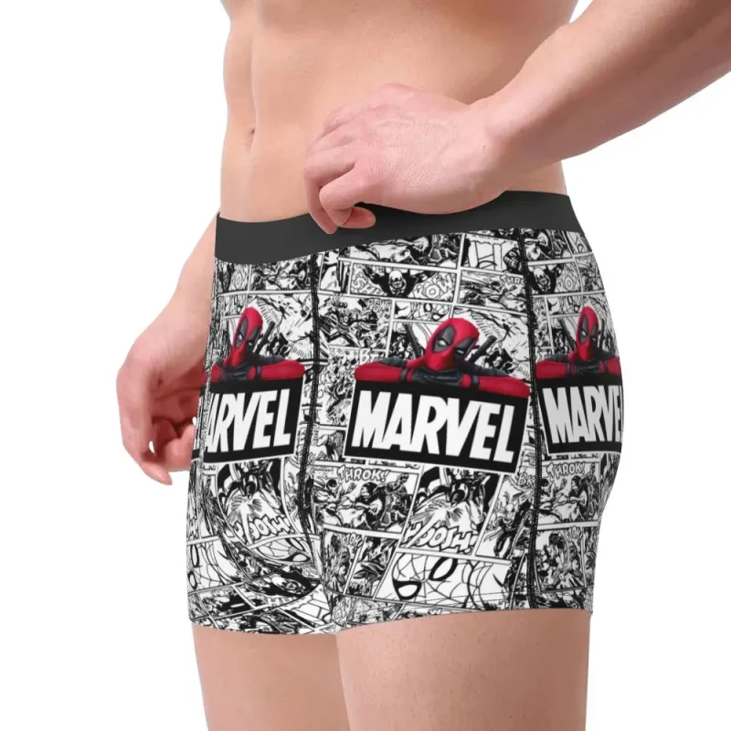 Deadpool Comic Strip Boxer Shorts - Maximum Comfort - Image 6