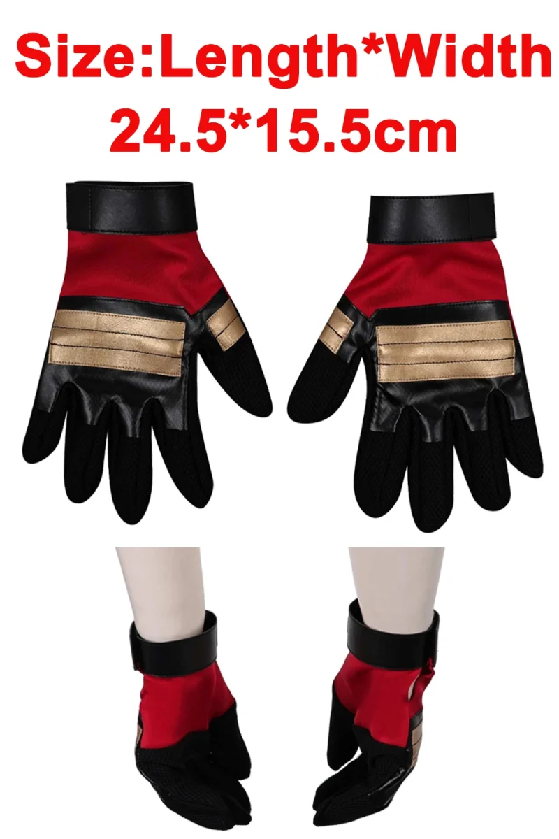 Deadpool Costume Gloves - Wade Wilson Tactical Gauntlets - Image 6