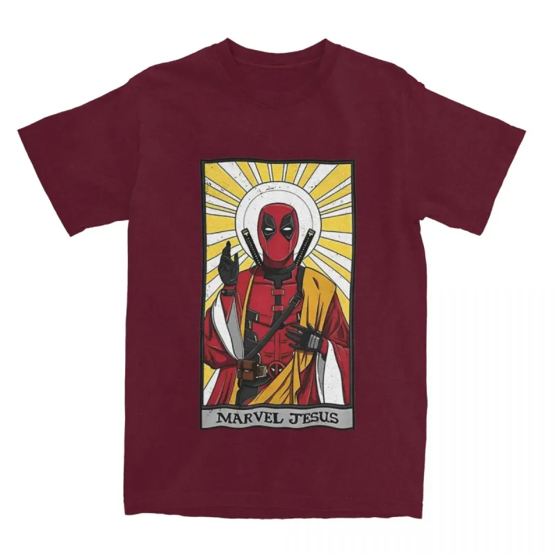 Marvel Jesus Deadpool T-shirt - Image 6