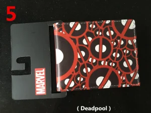 Deadpool Pattern Bifold Wallet