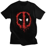 Deadpool Splatter Logo T-Shirt