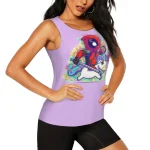 Deadpool Unicorn Ride Tank Top