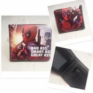 Deadpool "Bad Ass, Smart Ass" Bifold Wallet - Witty Carry