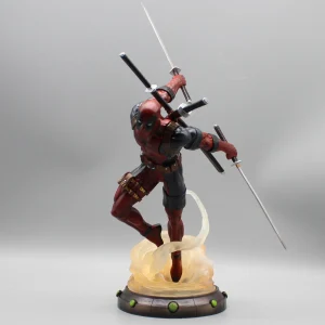 Deadpool Figure PVC Diorama 35cm - Dual Swords