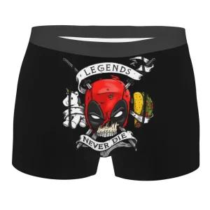 Deadpool "Legends Never Die" Boxer Shorts