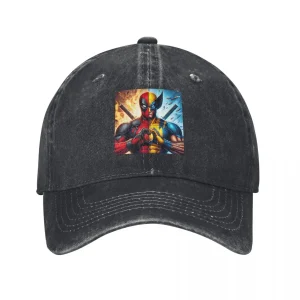 Deadpool & Wolverine Baseball Cap - Dynamic Duo Style