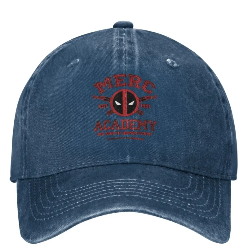 Deadpool Merc Academy Baseball Cap - Vintage Merc Style - Image 7