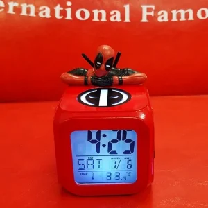 Deadpool Digital Alarm Clock
