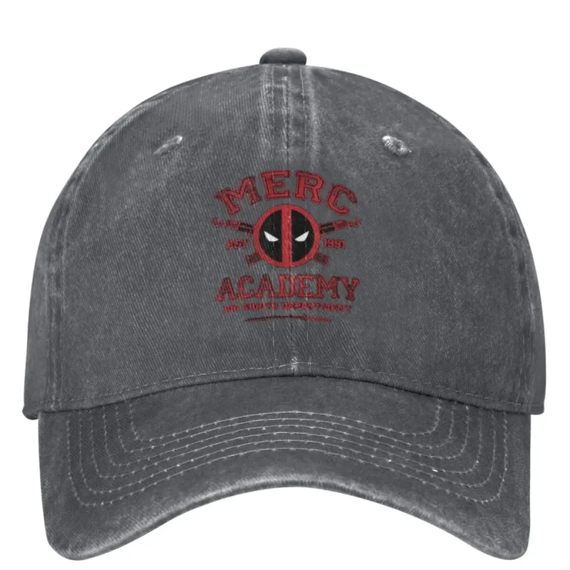 Deadpool Merc Academy Baseball Cap - Vintage Merc Style - Image 8