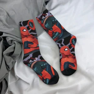 Armored Deadpool Socks - Tactical Merc Footwear