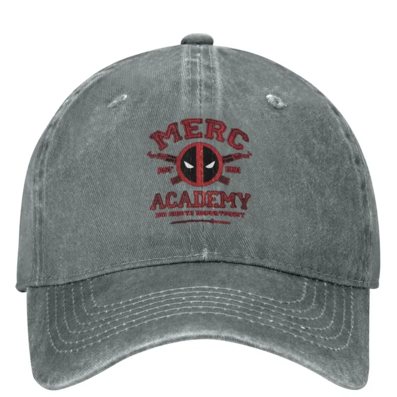 Deadpool Merc Academy Baseball Cap - Vintage Merc Style - Image 9