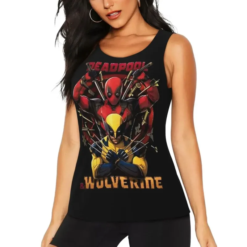 Deadpool & Wolverine Tank Top - Dynamic Duo - Image 2