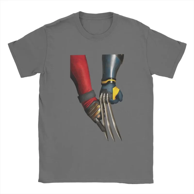 Deadpool T-Shirt & Wolverine Iconic Hand Touch - Image 12