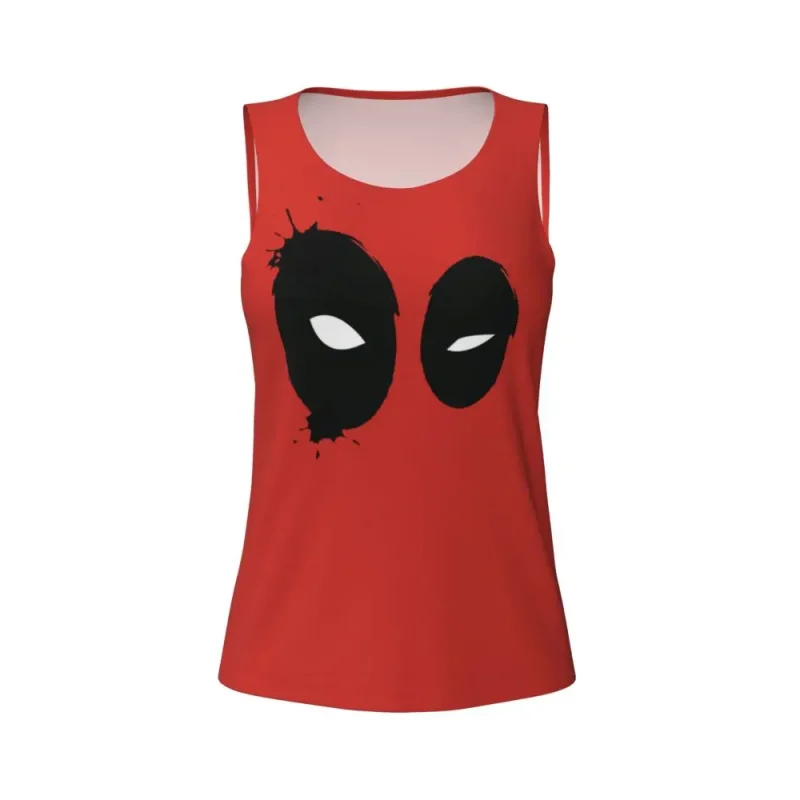 Deadpool Katana Splash Logo Tank Top - Image 4