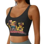 Deadpool Family Crop Top - Whimsical Merc Ensemble