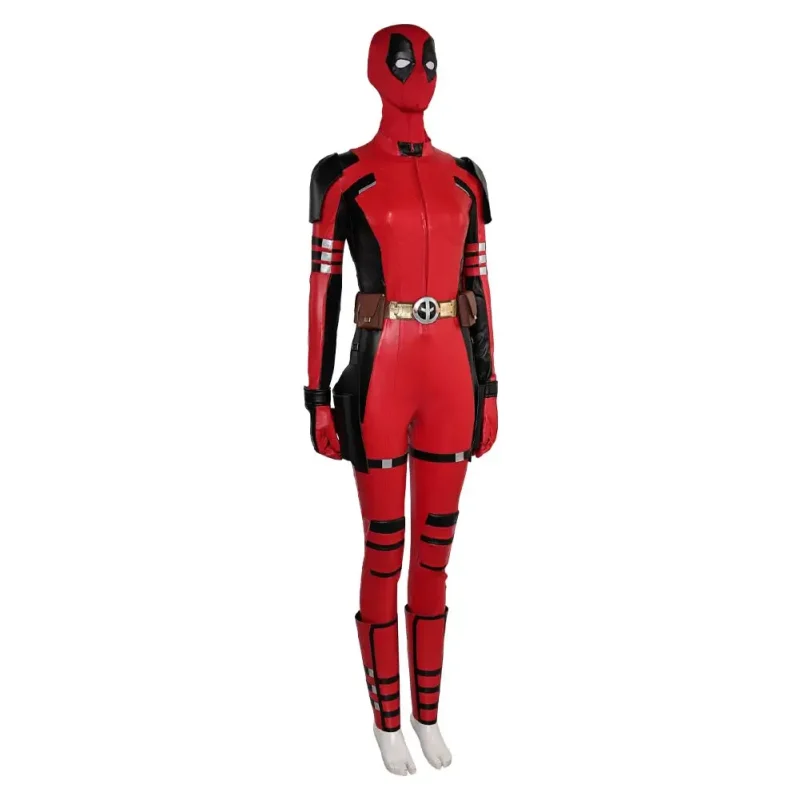 Lady Deadpool Costume - Female Mercenary Suit - Image 4