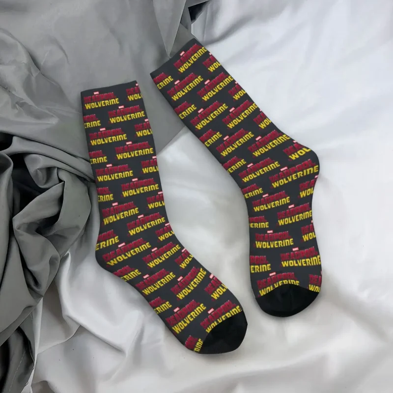 Wolverine Logo Pattern Socks - Repeating Hero Footwear