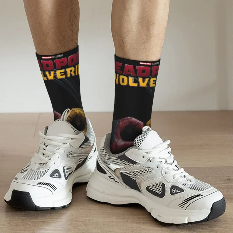 Close-Up Deadpool & Wolverine Socks - Image 2