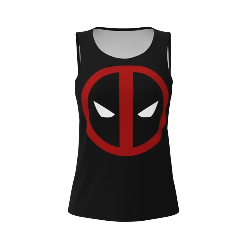 Deadpool Logo Tank Top - Image 3