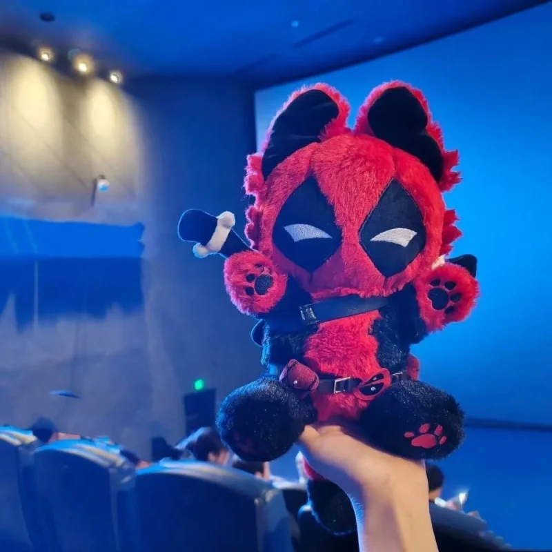 Deadpool Plush - Red and Black Fluff - Image 2