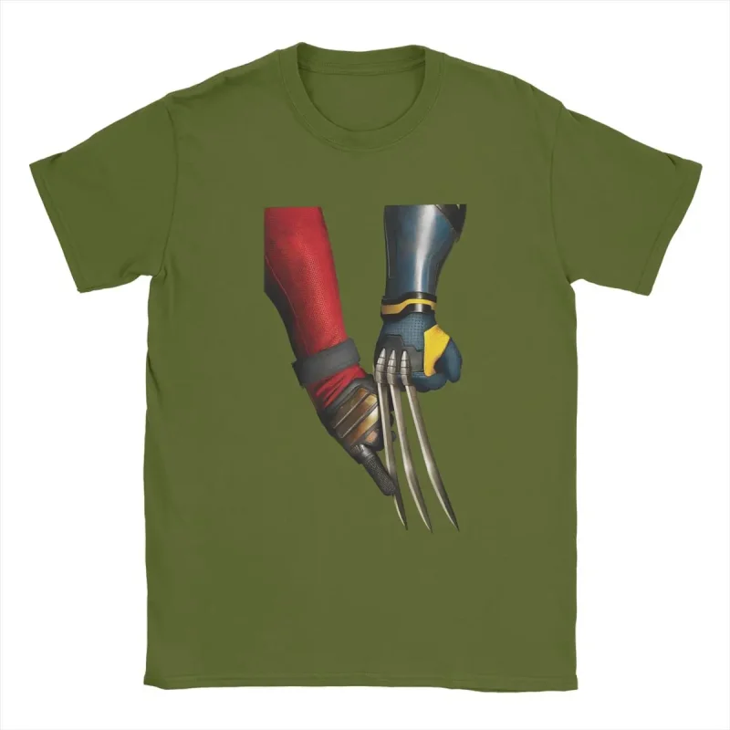 Deadpool T-Shirt & Wolverine Iconic Hand Touch - Image 13