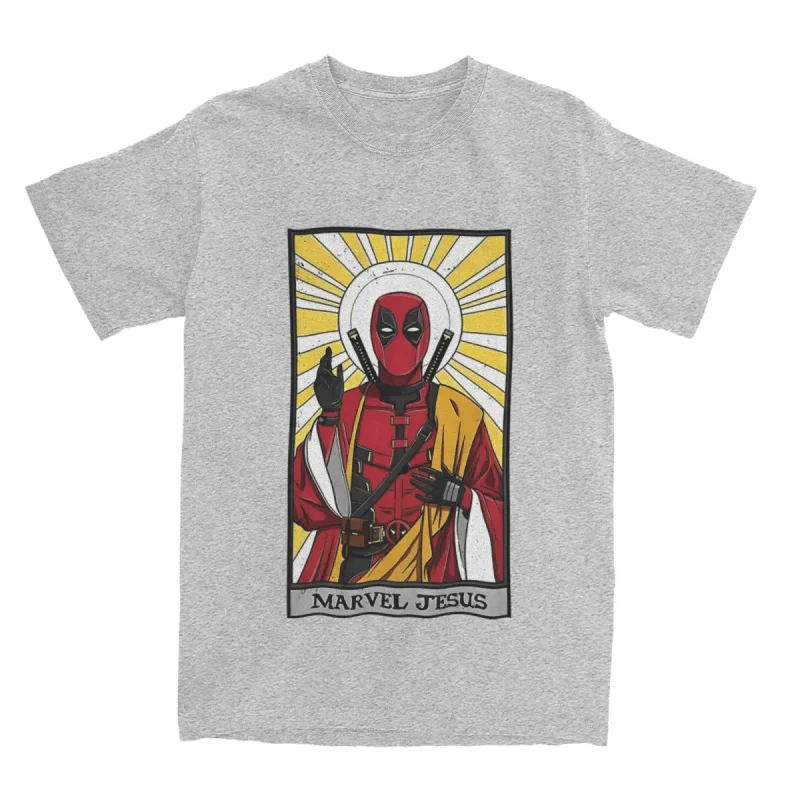 Marvel Jesus Deadpool T-shirt - Image 7