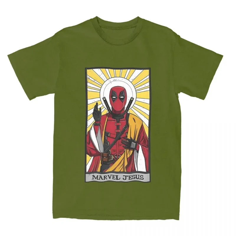 Marvel Jesus Deadpool T-shirt - Image 9