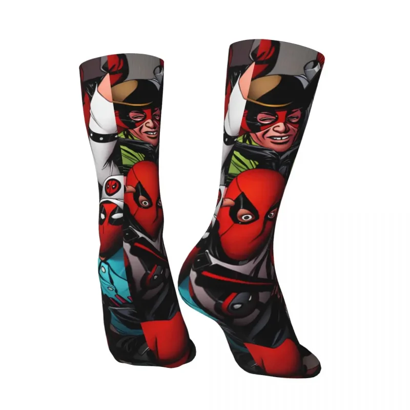 Deadpool Multiverse Socks - Many Mercs Footwear - Image 4