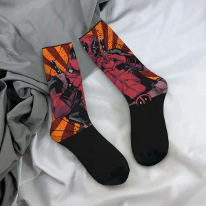 Deadpool Heart Hands Socks