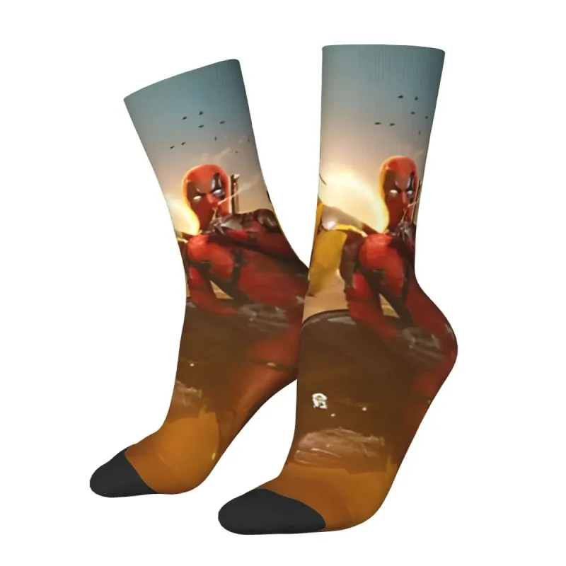 Movie Scene Deadpool & Cable Socks - Image 4