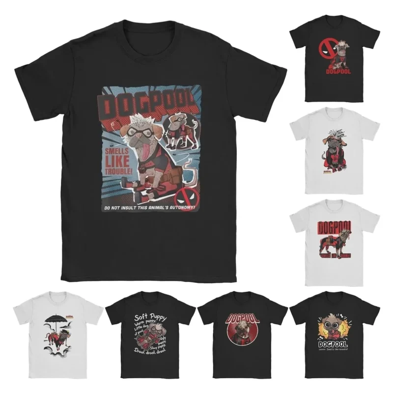 Dogpool "Smells Like Trouble!" T-shirt - Image 2